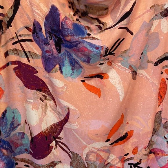 Calvin Klein Colourful Dress with Scoop Neck - Picture 5 of 7